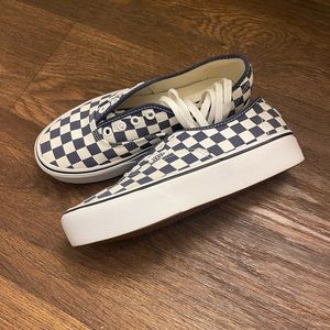 Vans checkered era platforms